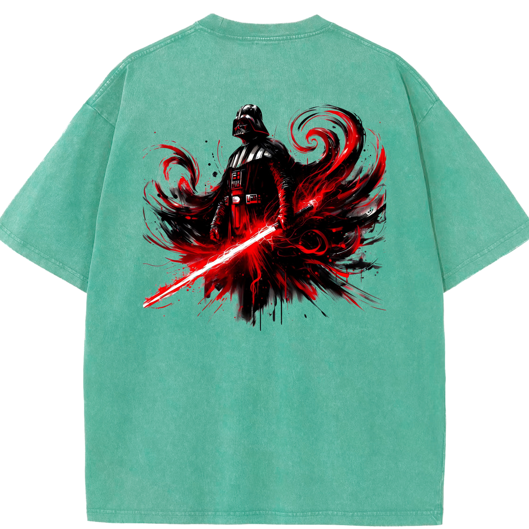 （画像用） スター・ウォーズ Star Wars 綿100% ヴィンテージ風 半袖Tシャツ（背面プリント）
